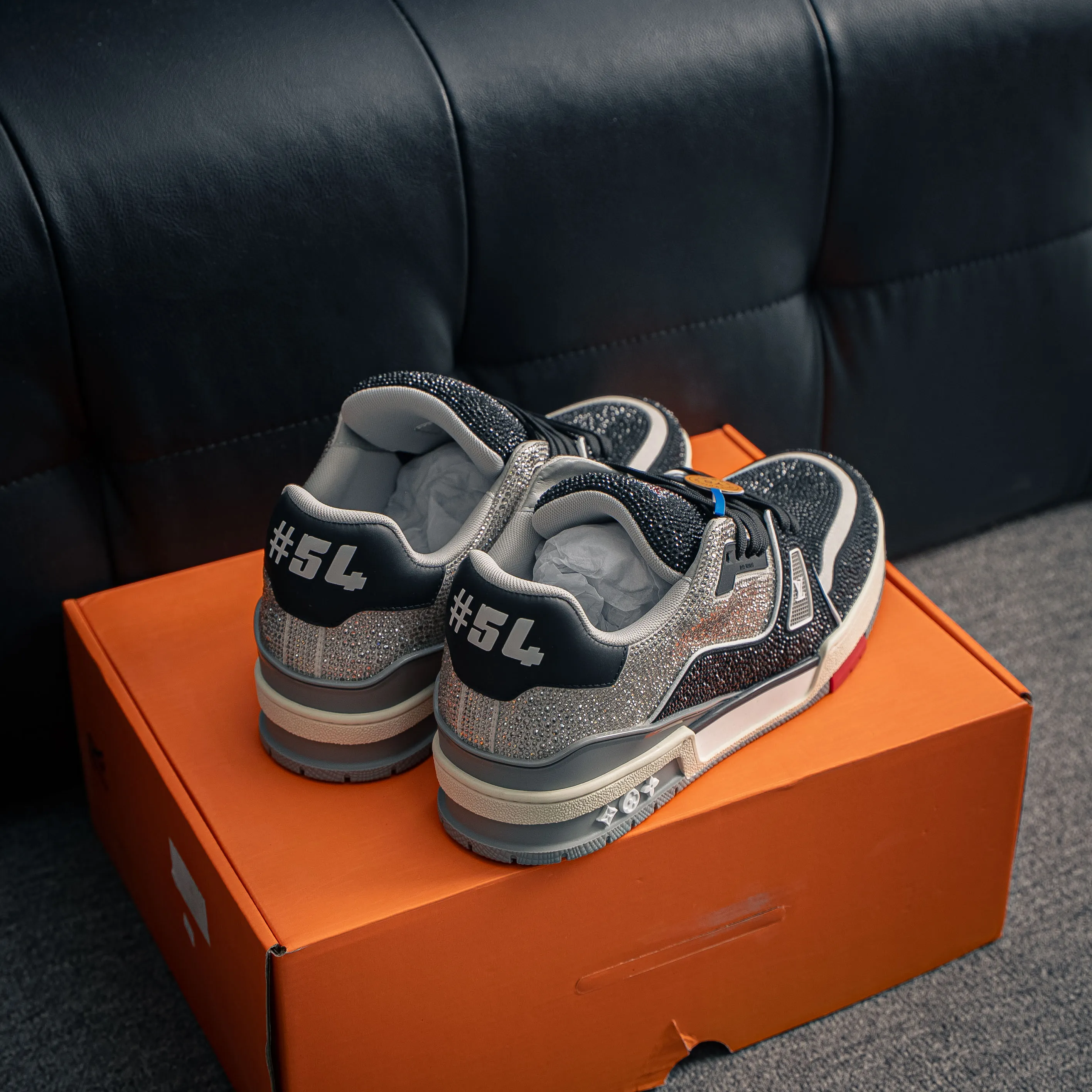 【VL 】 LOUIS VUITTON LV Trainer ✦ Cowhide Leather Monogram ，Retro ✦ #54